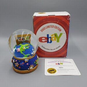 Snow Globe Do It Ebay Worlds Online Marketplace 2003 in Box COA LE
